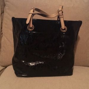 Michael Kors Black Shoulder Tote